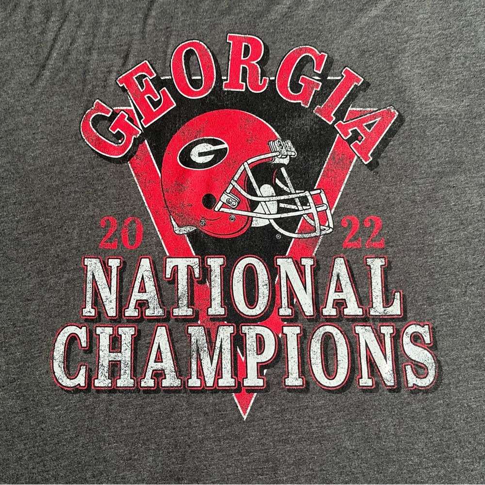 Fanatics Men’s size 2XL Georgia National Champions tshirt - Picture 2 of 4